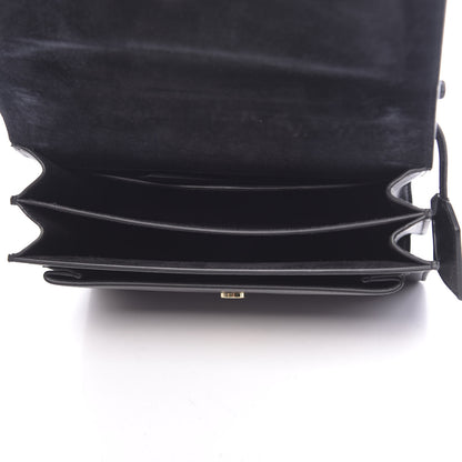 Saint Laurent Calfskin Rock Star Patchwork Medium Monogram Sunset Black 5 of 10