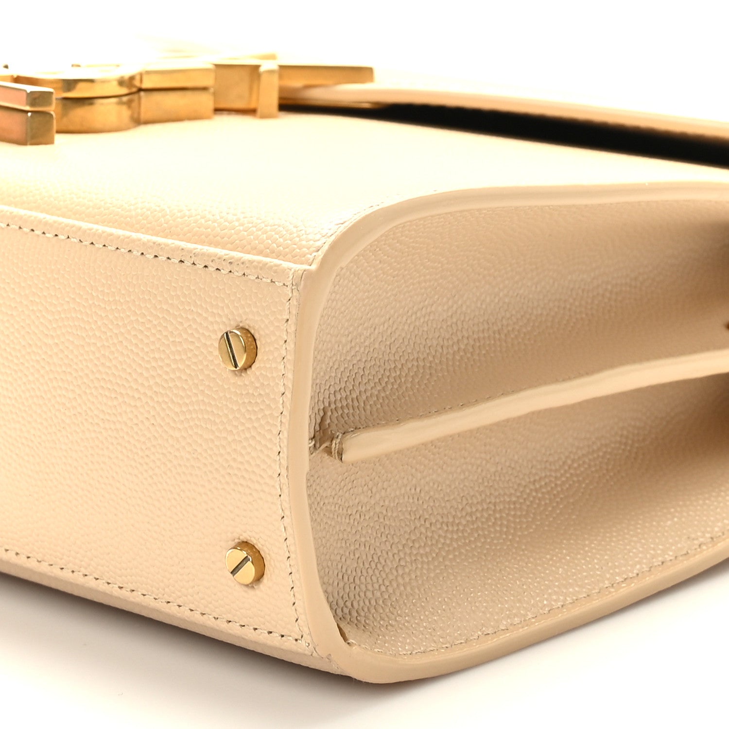Saint Laurent Grain de Poudre Mini Classic Monogram Cassandra Top Handle Avoiro 8 of 8