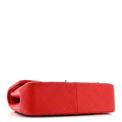 Chanel Lambskin Quilted Jumbo Double Flap Red 4 of 12