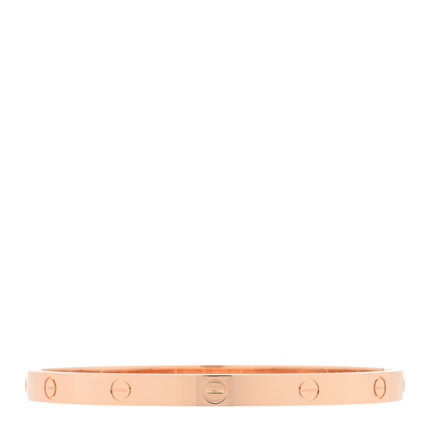 18K Pink Gold LOVE Bracelet 21