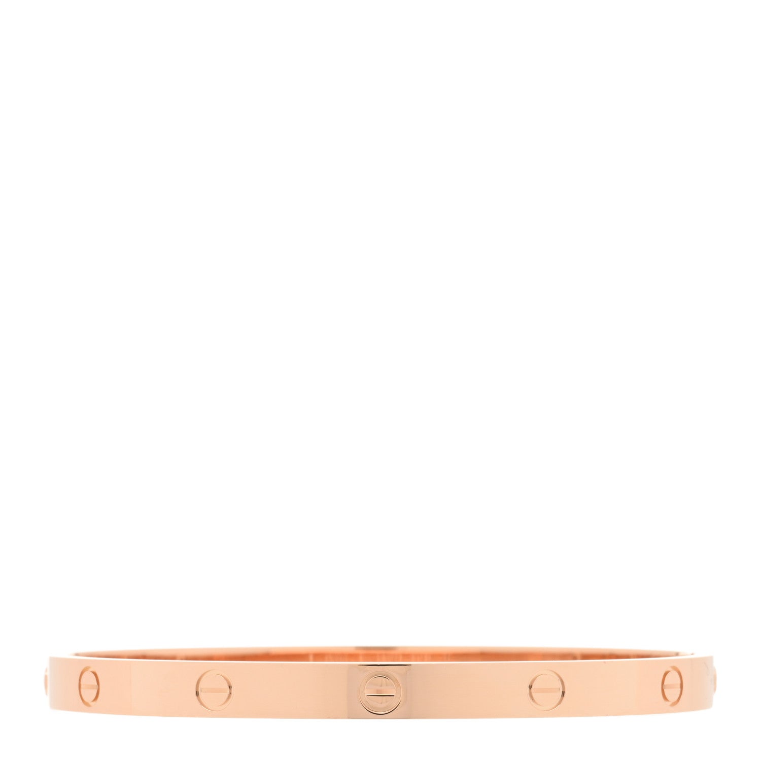 Cartier 18K Pink Gold LOVE Bracelet 21 2 of 4