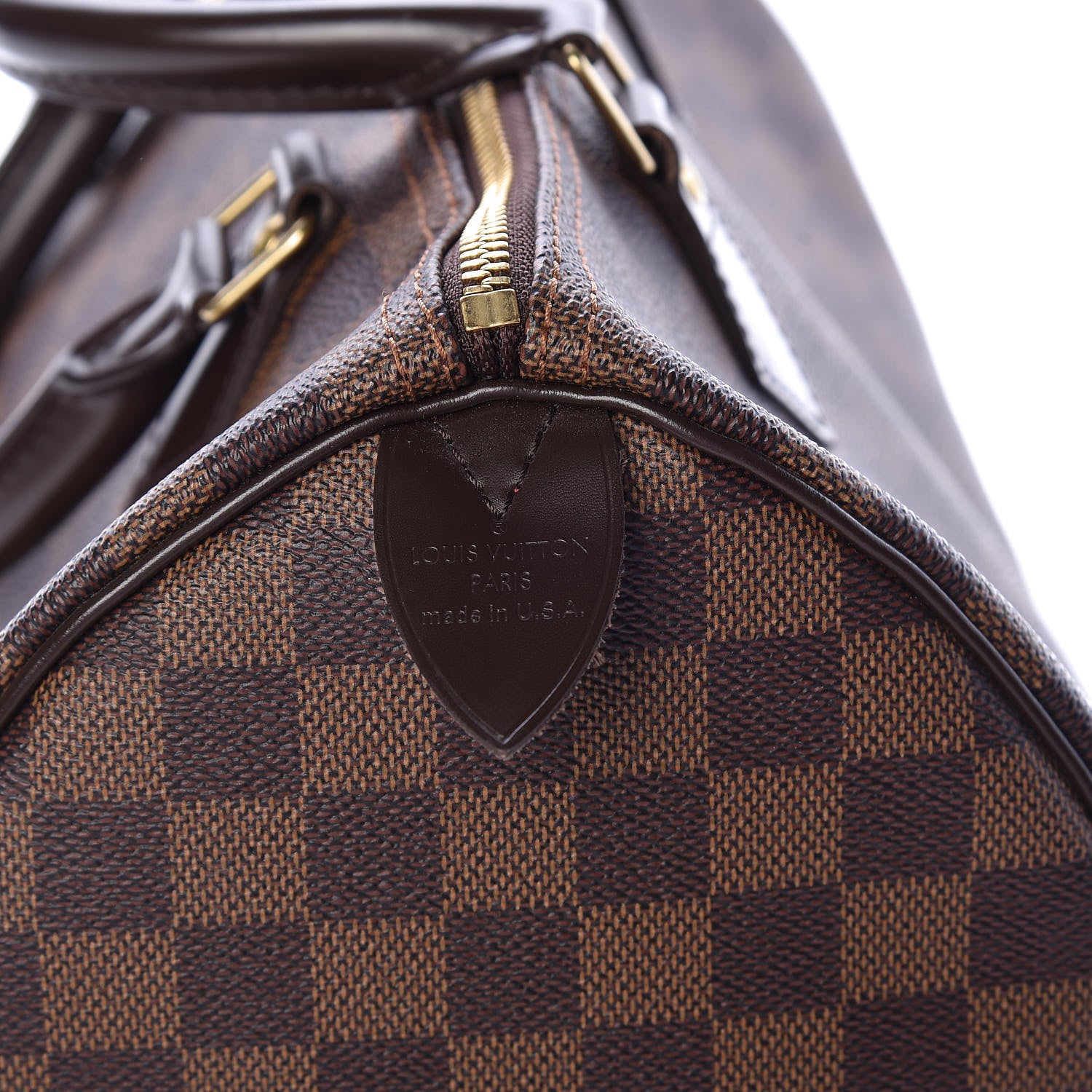Louis Vuitton Damier Ebene Speedy 30 7 of 9