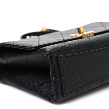 Chanel Caviar Quilted Mini Bracelet On Chain Flap Black 9 of 10