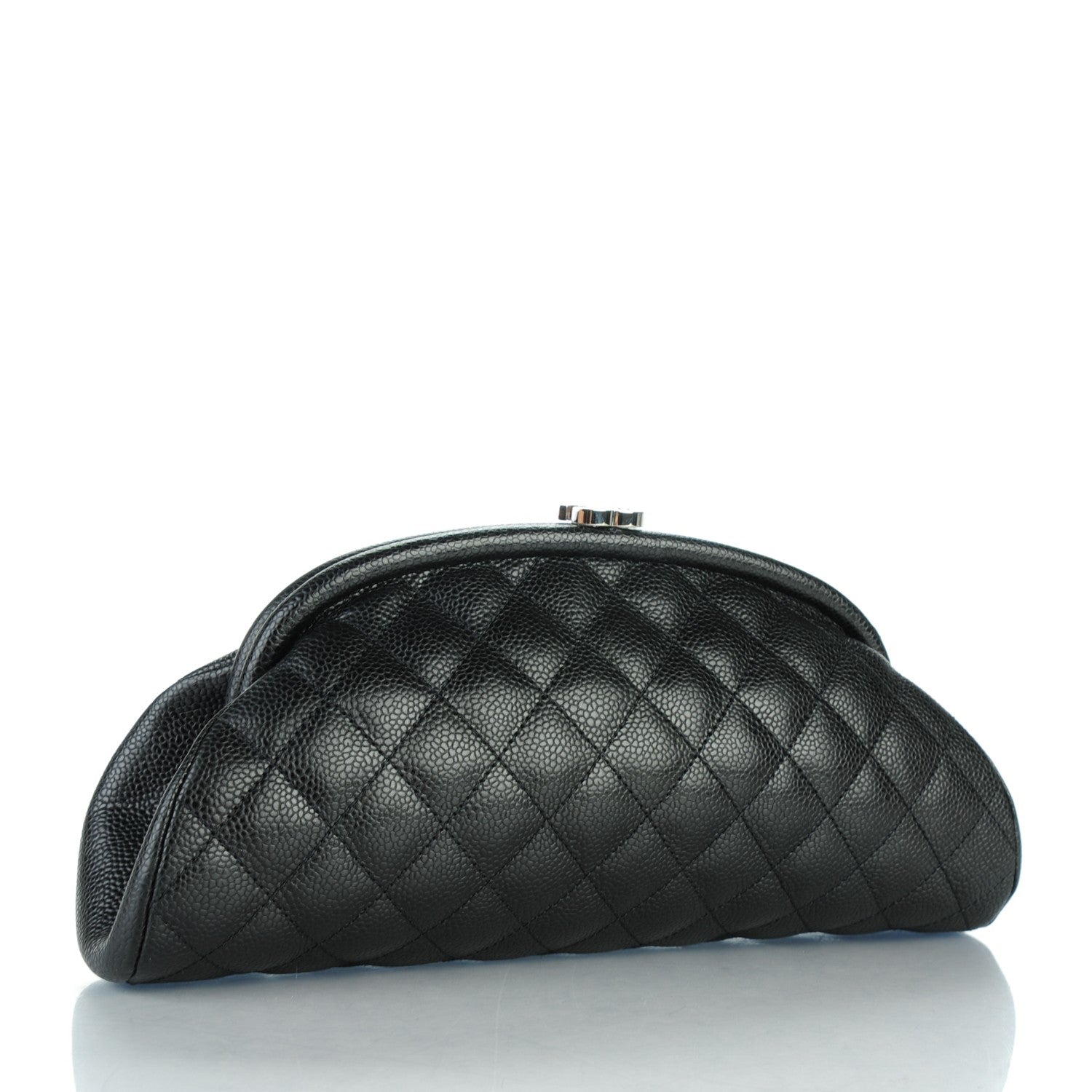 Chanel Caviar Quilted Timeless Clutch Black 3 of 7