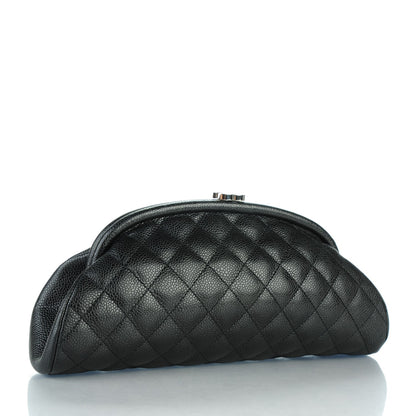 Chanel Caviar Quilted Timeless Clutch Black 3 of 7