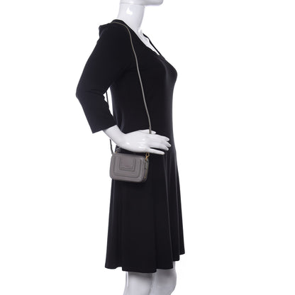 Chloe Calfskin Mini Marcie Crossbody Bag Cashmere Grey 2 of 12