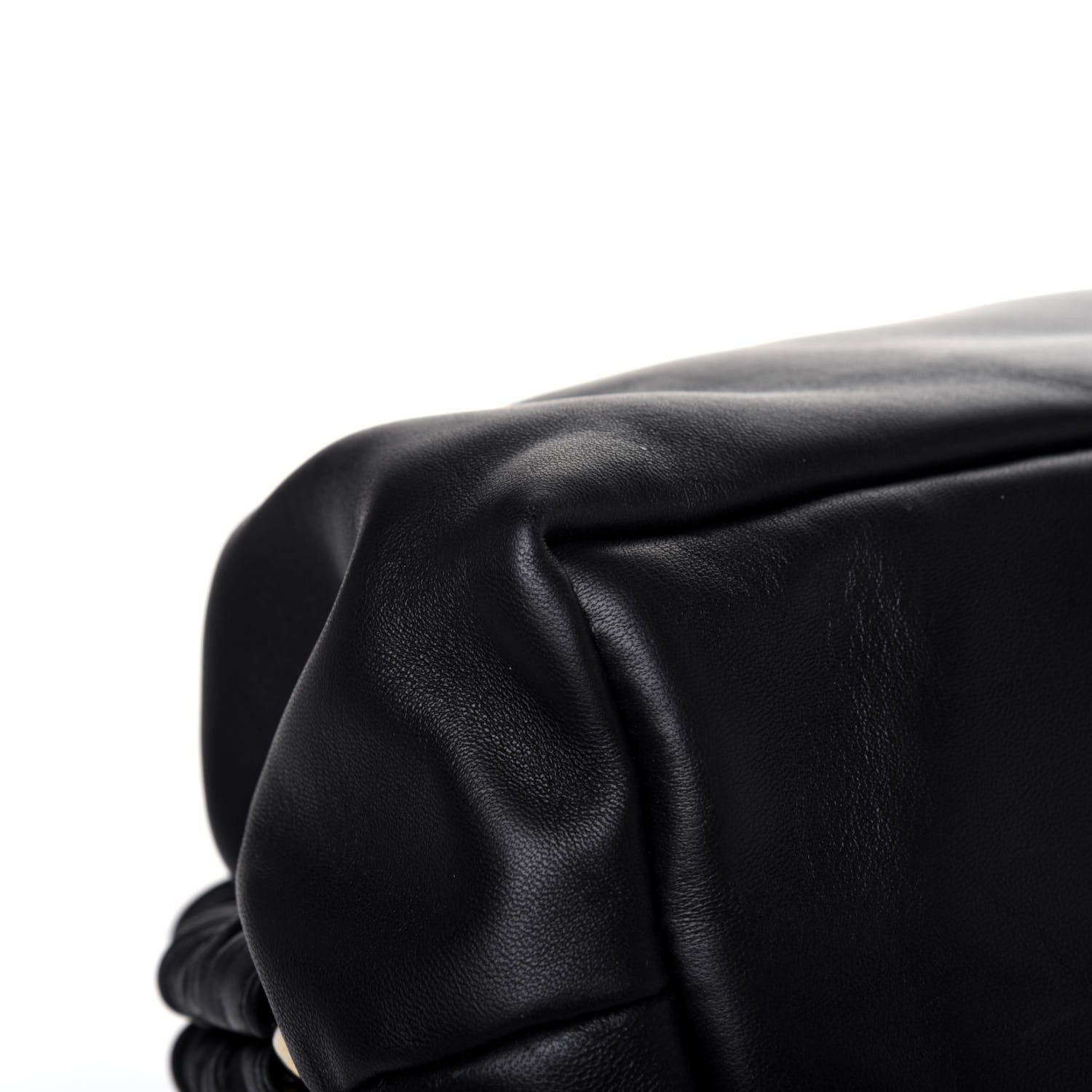 Mansur Gavriel Lambskin Cloud Clutch Black Flamma 10 of 13