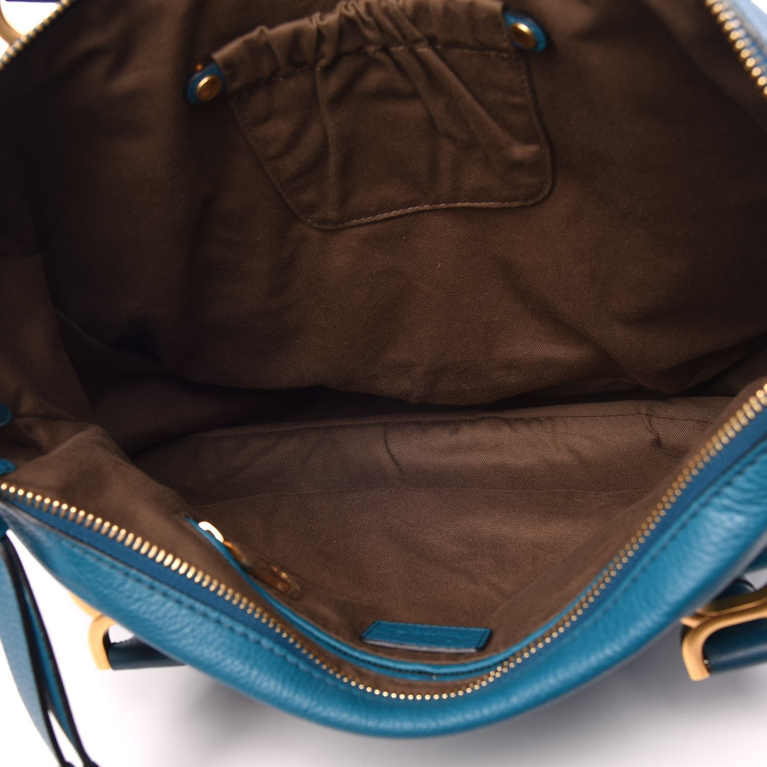 Chloe Calfskin Large Marcie Satchel Laguna Blue 5 of 10