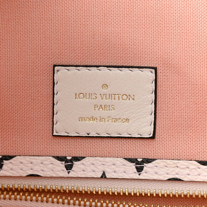 Louis Vuitton Monogram Giant Neverfull MM Rouge 7 of 10