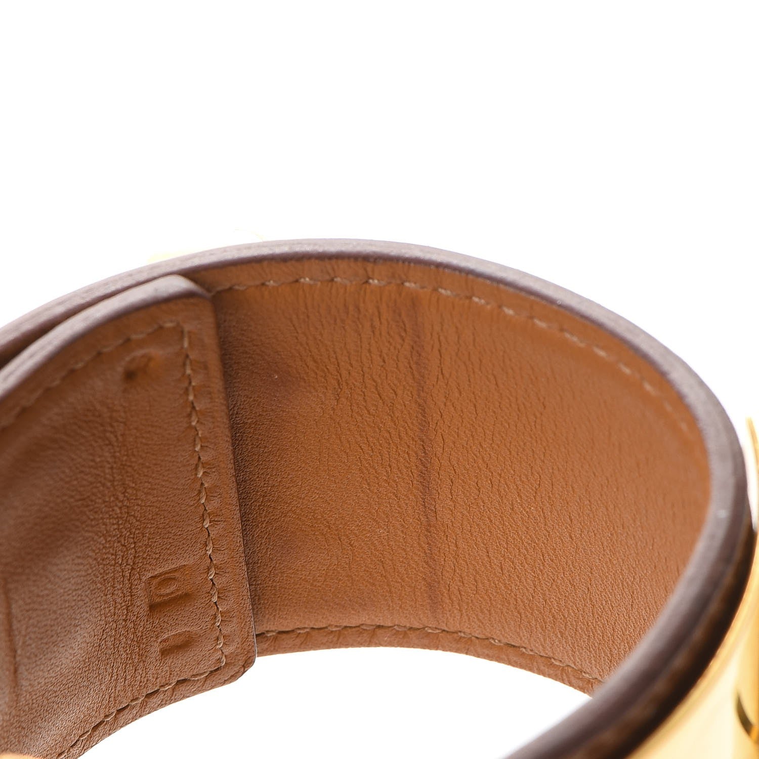 Hermes Barenia Collier de Chien CDC Bracelet S Fauve 9 of 12