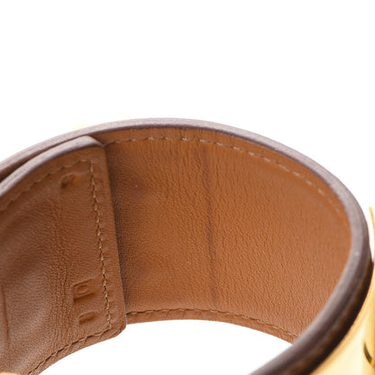 Hermes Barenia Collier de Chien CDC Bracelet S Fauve 9 of 12