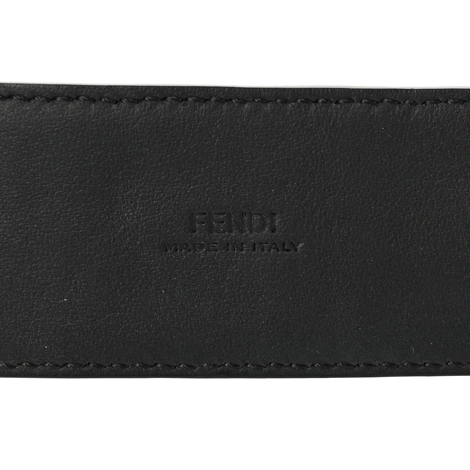 Fendi Vitello Century FF 1974 Embossed Buckle Belt Maya 5 of 9