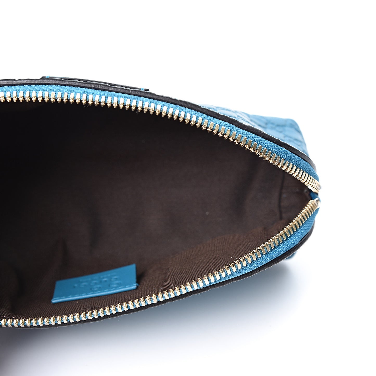 Soft Microguccissima Cosmetic Case Deep Cobalt