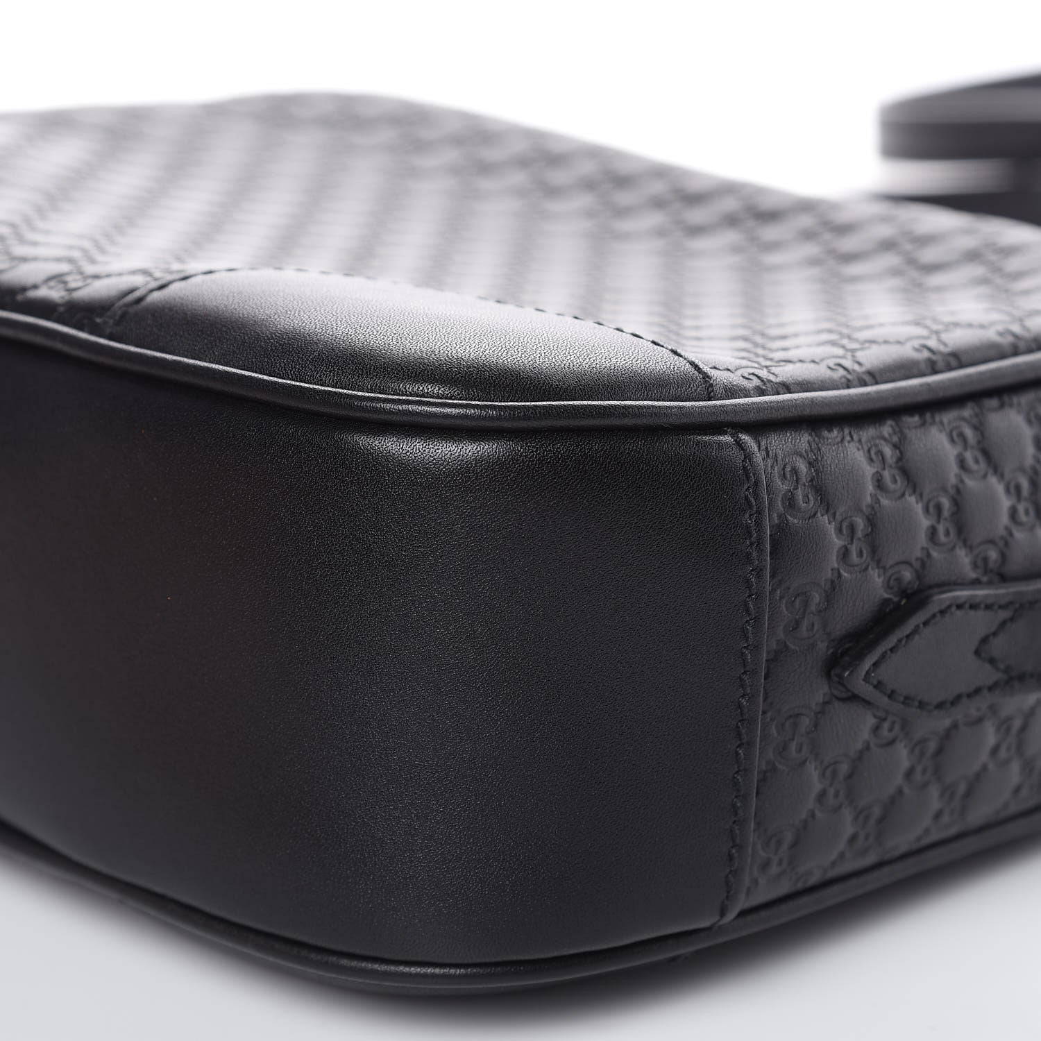 Gucci Microguccissima Mini Bree Messenger Bag Black 9 of 9