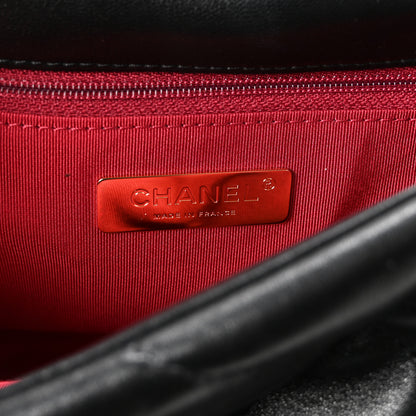 Chanel Lambskin Quilted Medium Chanel 19 Flap Black 6 of 11