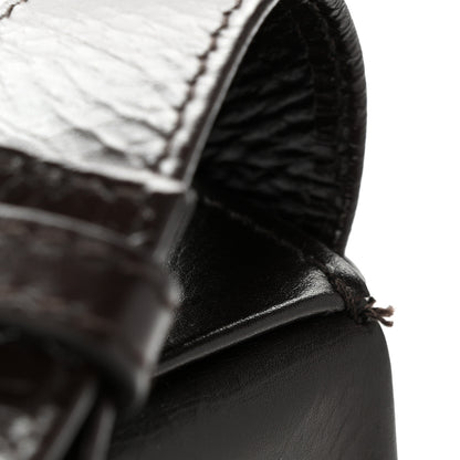 Bottega Veneta Paper Calfskin Maxi Intreccio Cassette Crossbody Bag Fondant 11 of 11