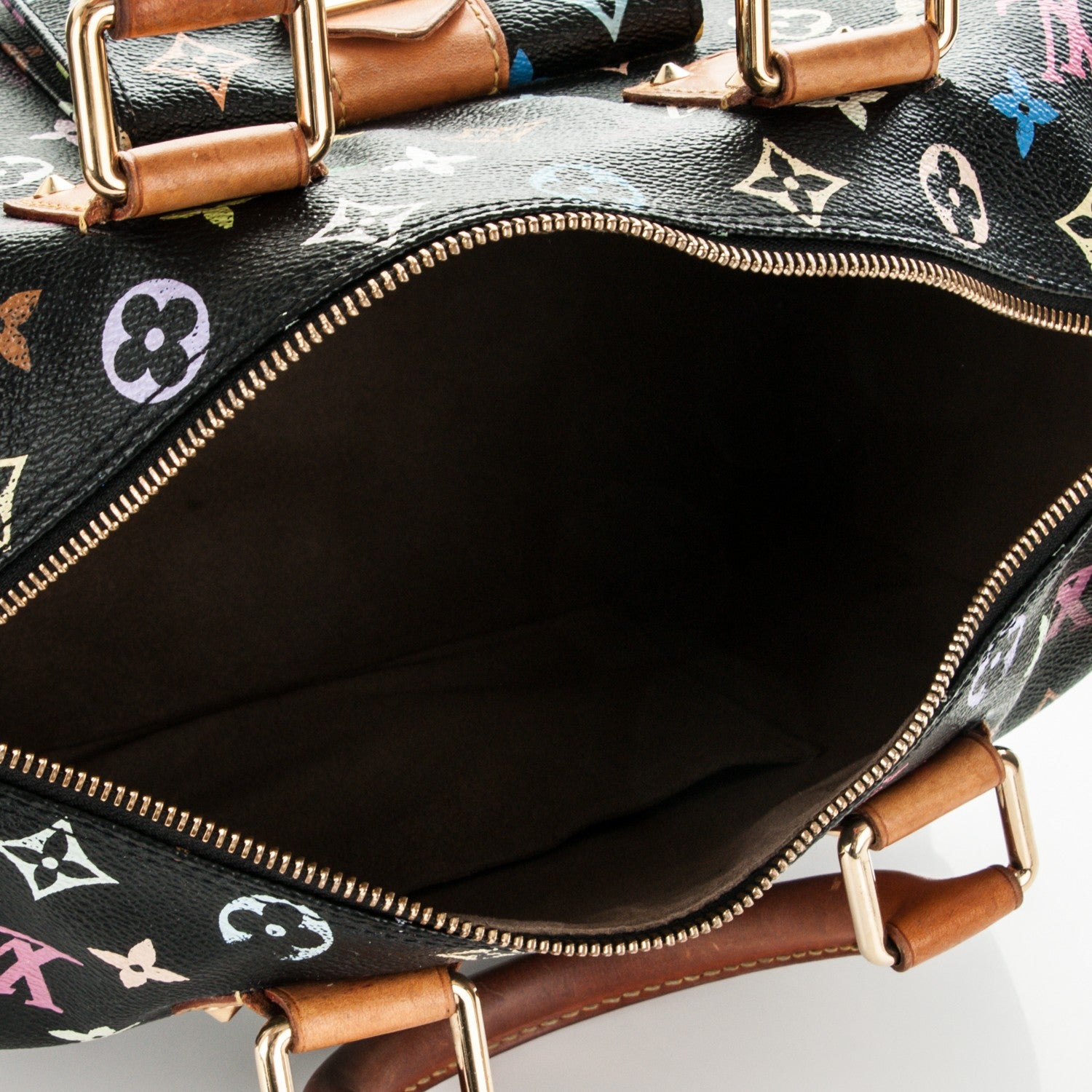 Louis Vuitton Monogram Multicolor Speedy 30 Black 7 of 7