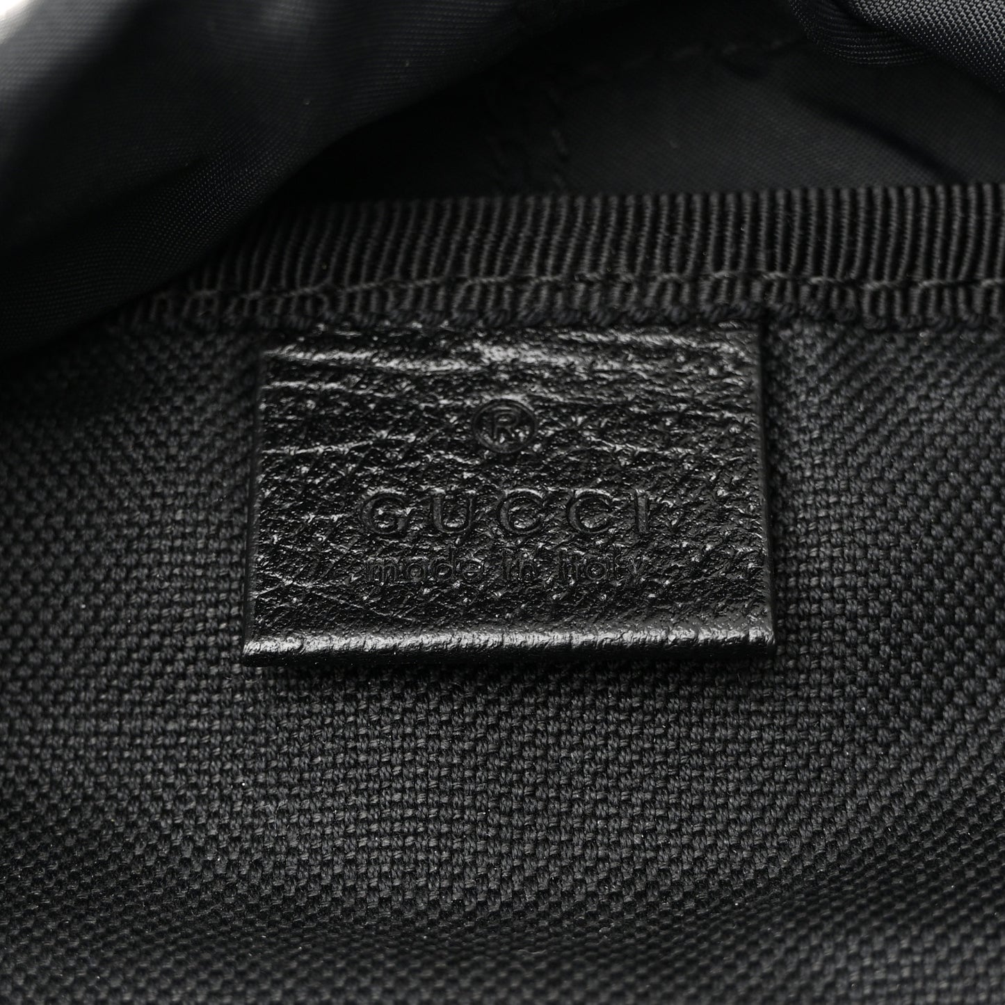 GG Supreme Monogram Psychedelic Medium Double Buckle Backpack Black Multicolor