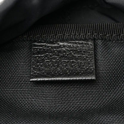 Gucci GG Supreme Monogram Psychedelic Medium Double Buckle Backpack Black Multicolor 6 of 11