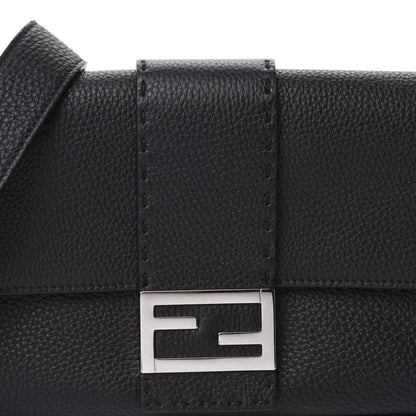 Fendi Cuoio Romano Selleria Belt Baguette Bag Black 11 of 11