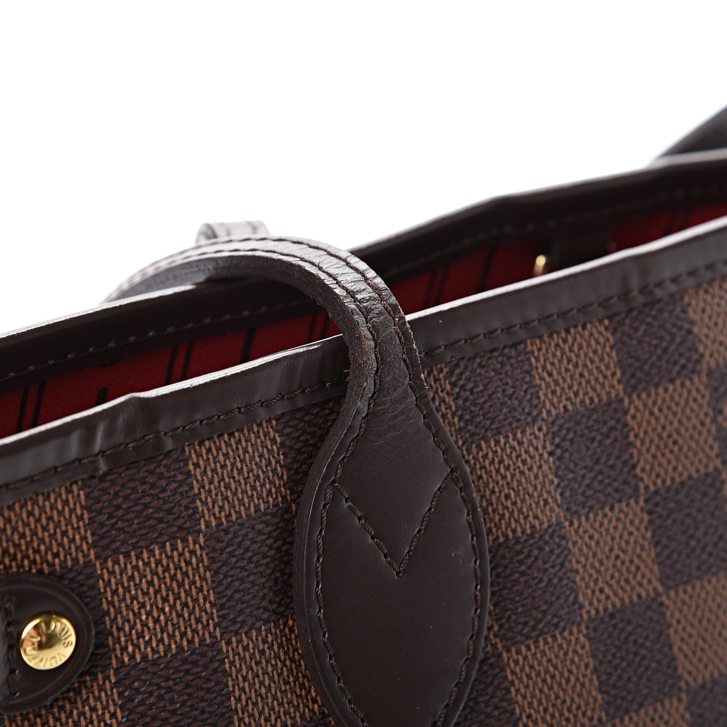 Louis Vuitton Damier Ebene Neverfull PM 13 of 15