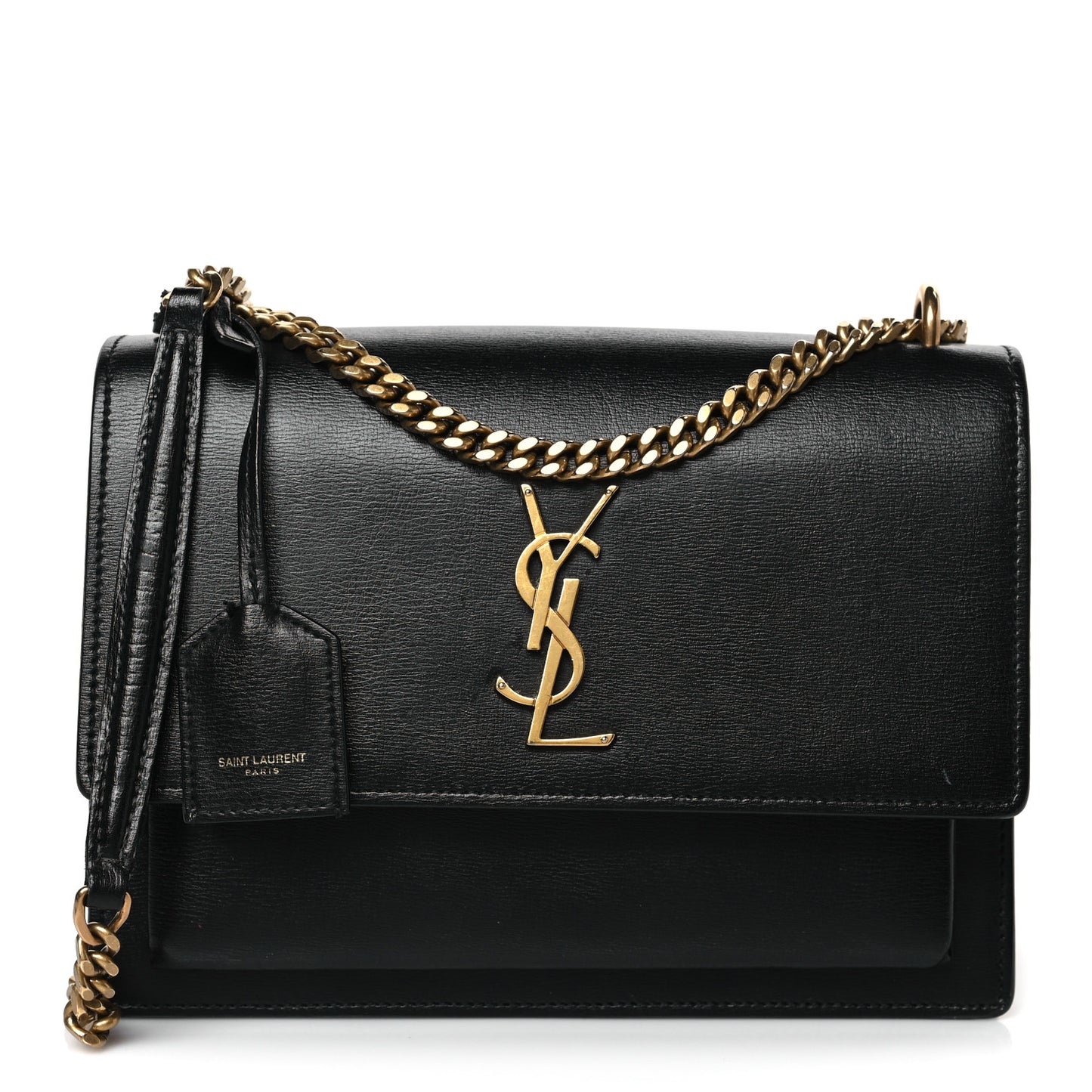 Calfskin Medium Monogram Sunset Black