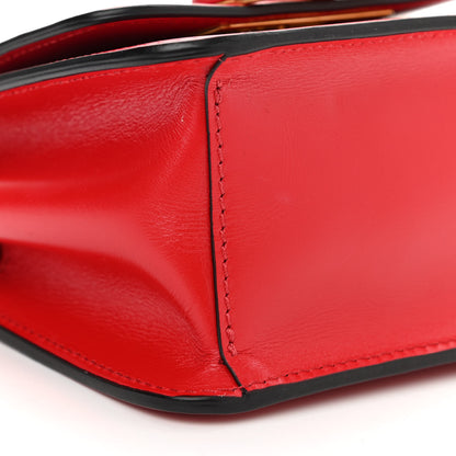 Valentino Garavani Smooth Calfskin Micro VSling Shoulder Bag Rouge Pur 9 of 11