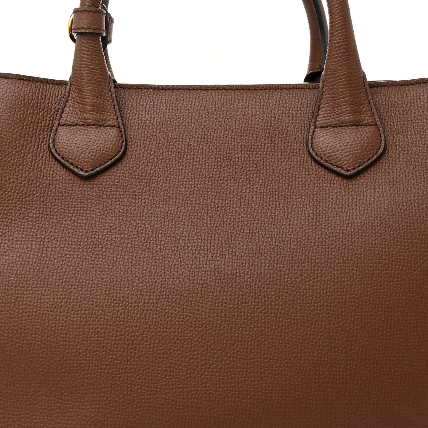 Grainy Calfskin House Check Medium Banner Tote Tan