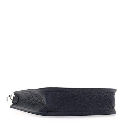 Hermes Taurillon Clemence Evelyne TPM Bleu Nuit 4 of 11