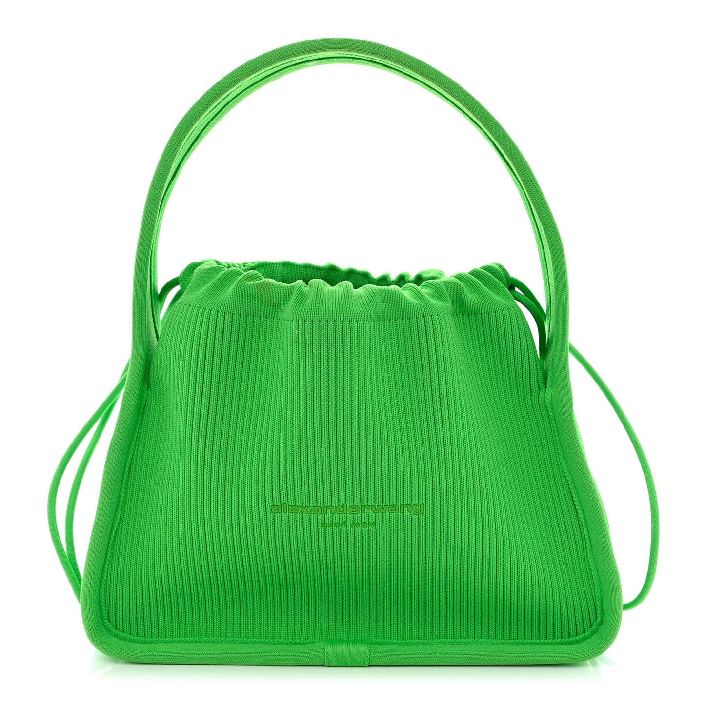 Ribbed Knit Small Ryan Bag Iguana