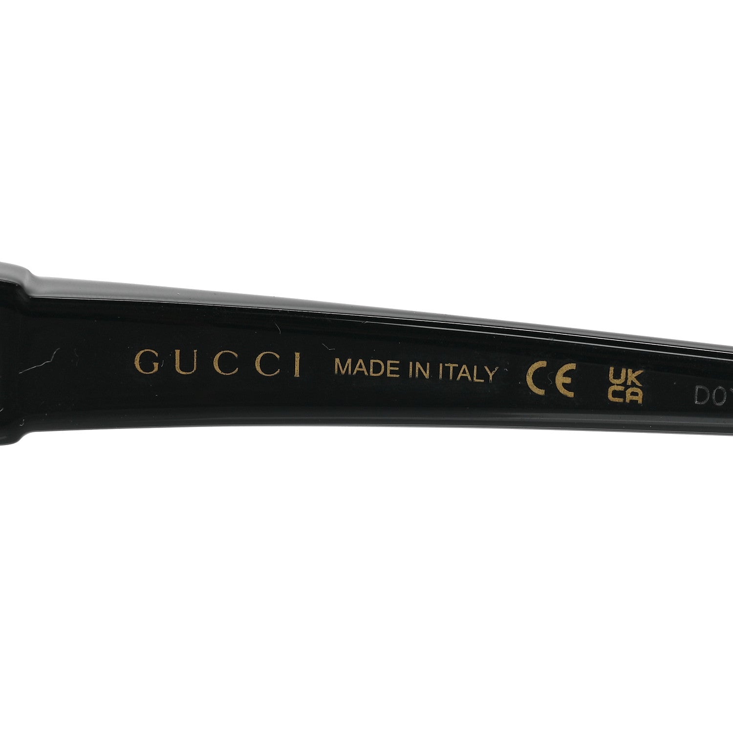 Gucci Acetate Square Frame Sunglasses GG0876S Black 5 of 6