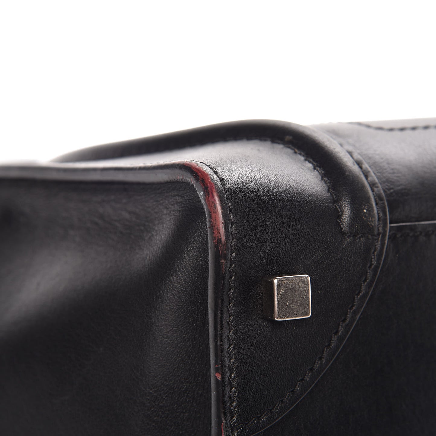 Smooth Calfskin Mini Luggage Black