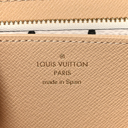 Louis Vuitton Monogram Giant Zippy Wallet Kaki White 6 of 6