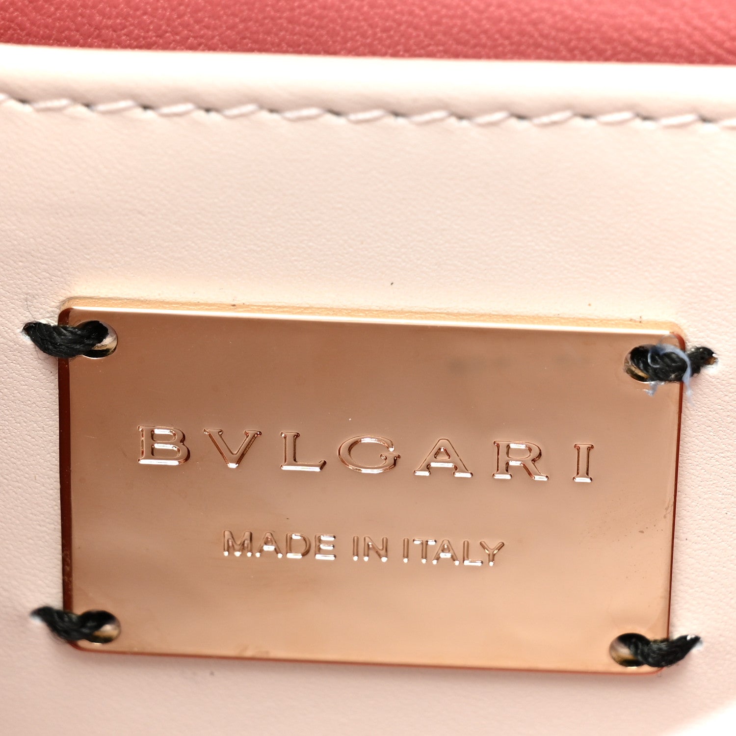 Bulgari Calfskin Studded Serpenti In Love Forever Crossbody Bag White 7 of 14
