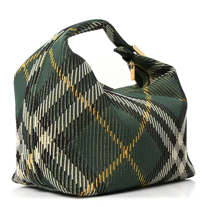 Burberry Canvas Peg Medium Duffle Bag Ivy 3 of 9
