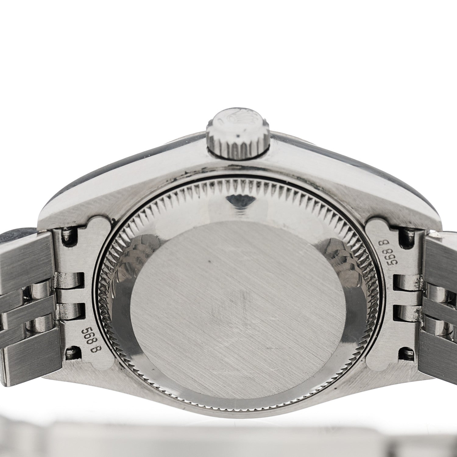 Rolex Stainless Steel 26mm Oyster Perpetual Datejust Watch Pink Roman 79174 4 of 4