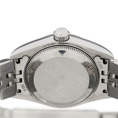 Rolex Stainless Steel 26mm Oyster Perpetual Datejust Watch Pink Roman 79174 4 of 4