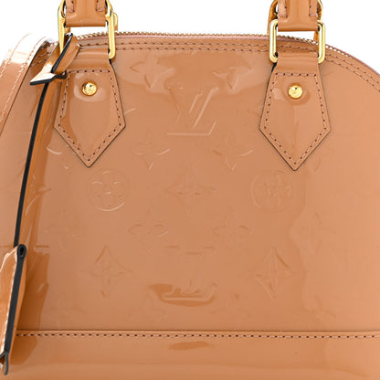 Louis Vuitton Vernis Alma BB Rose Velours 8 of 12