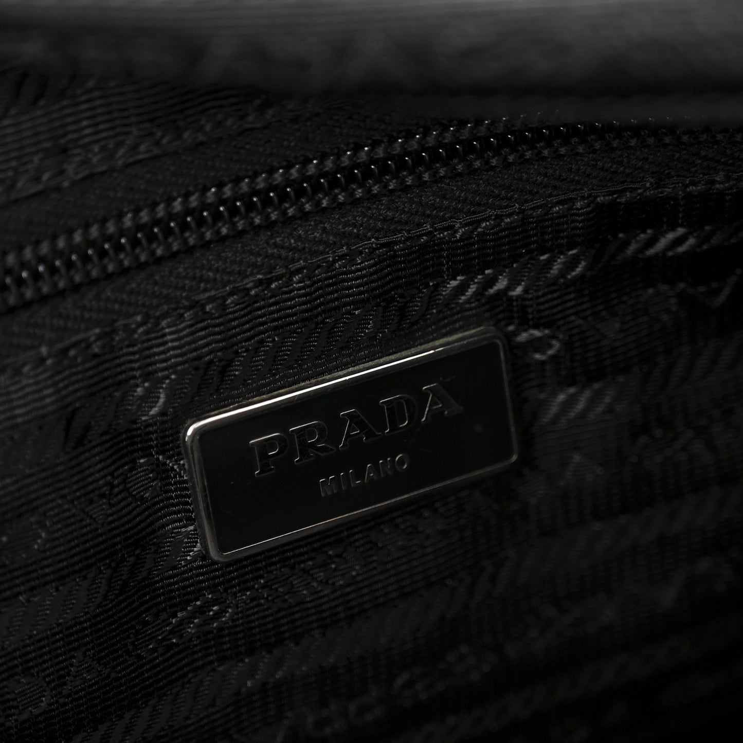 Tessuto Nylon Saffiano Carry On Travel Bag Black