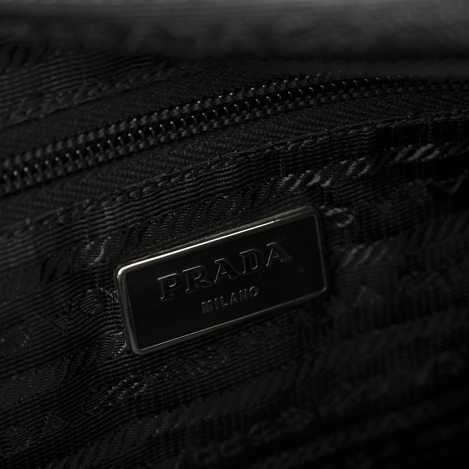 Prada Tessuto Nylon Saffiano Carry On Travel Bag Black 5 of 13