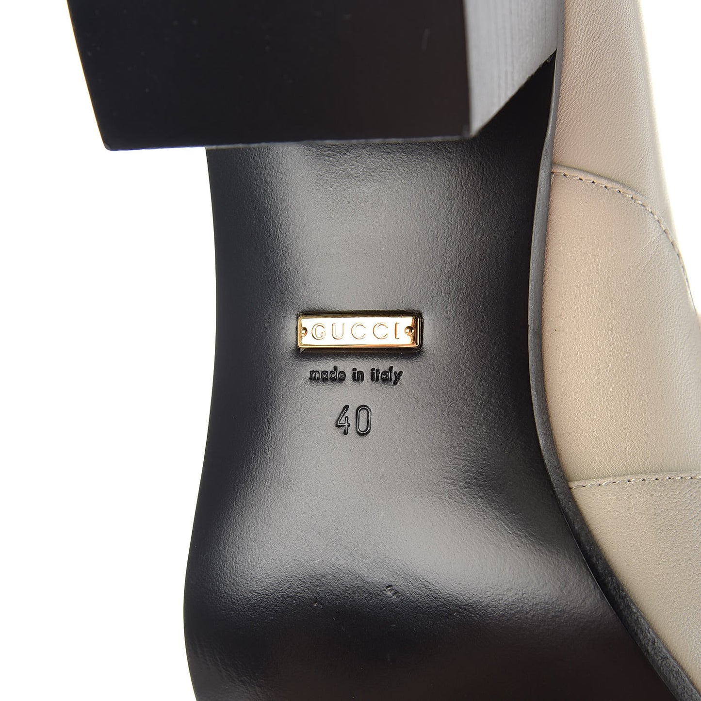 Malaga Kid Polly Kiltie Fringe 55mm Loafer Pumps 40 Mystic White