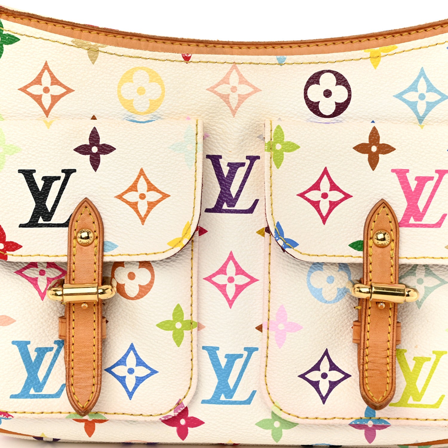 Louis Vuitton Monogram Multicolor Lodge PM White 7 of 10