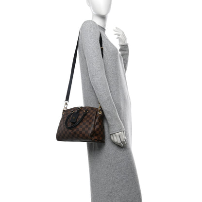 Louis Vuitton Damier Ebene Odeon Tote PM Black 2 of 9