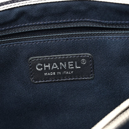 Chanel Denim Shopping Tote Blue 6 of 14