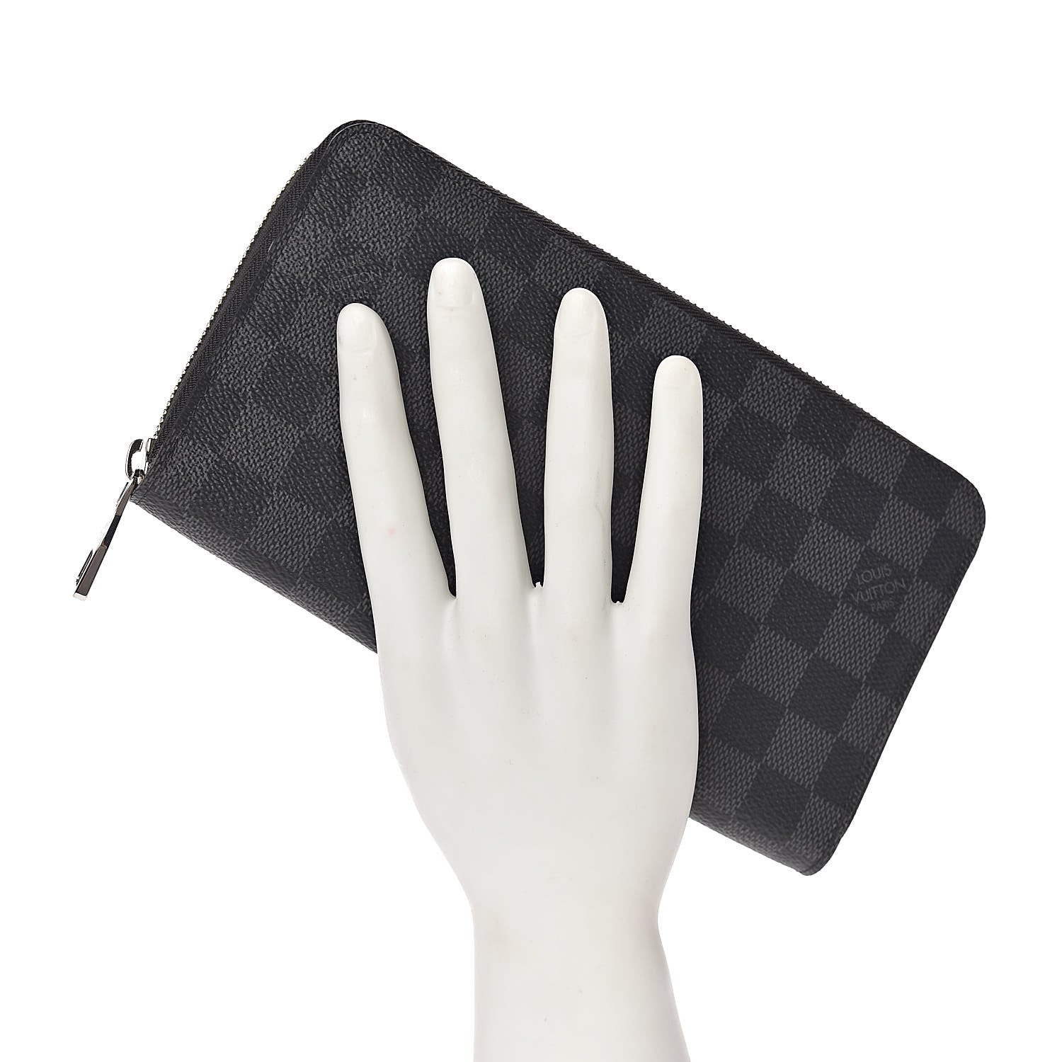 Louis Vuitton Damier Graphite Zippy Organizer Wallet 2 of 7