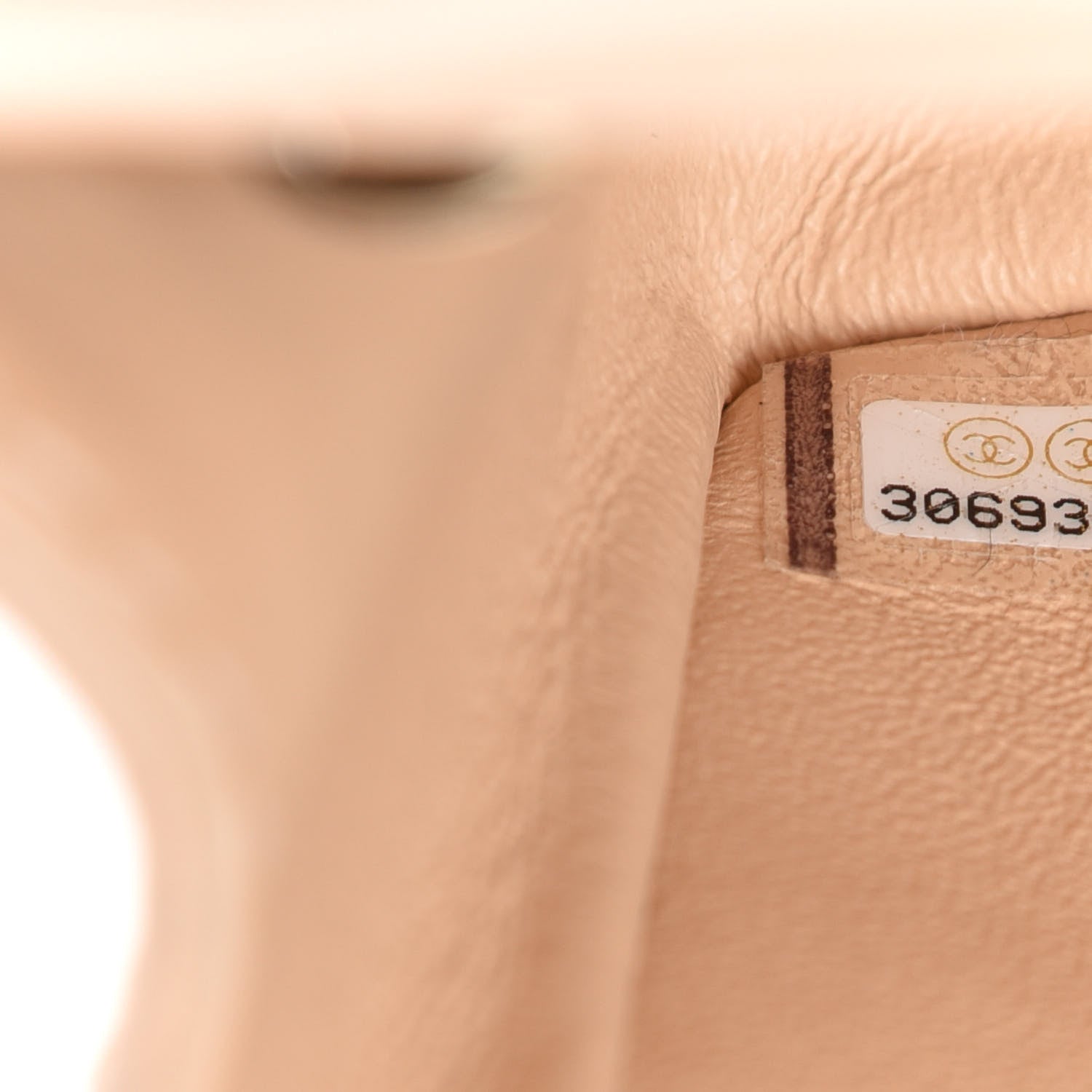 Chanel Aged Calfskin Quilted 2.55 Reissue Mini Flap Beige 9 of 11