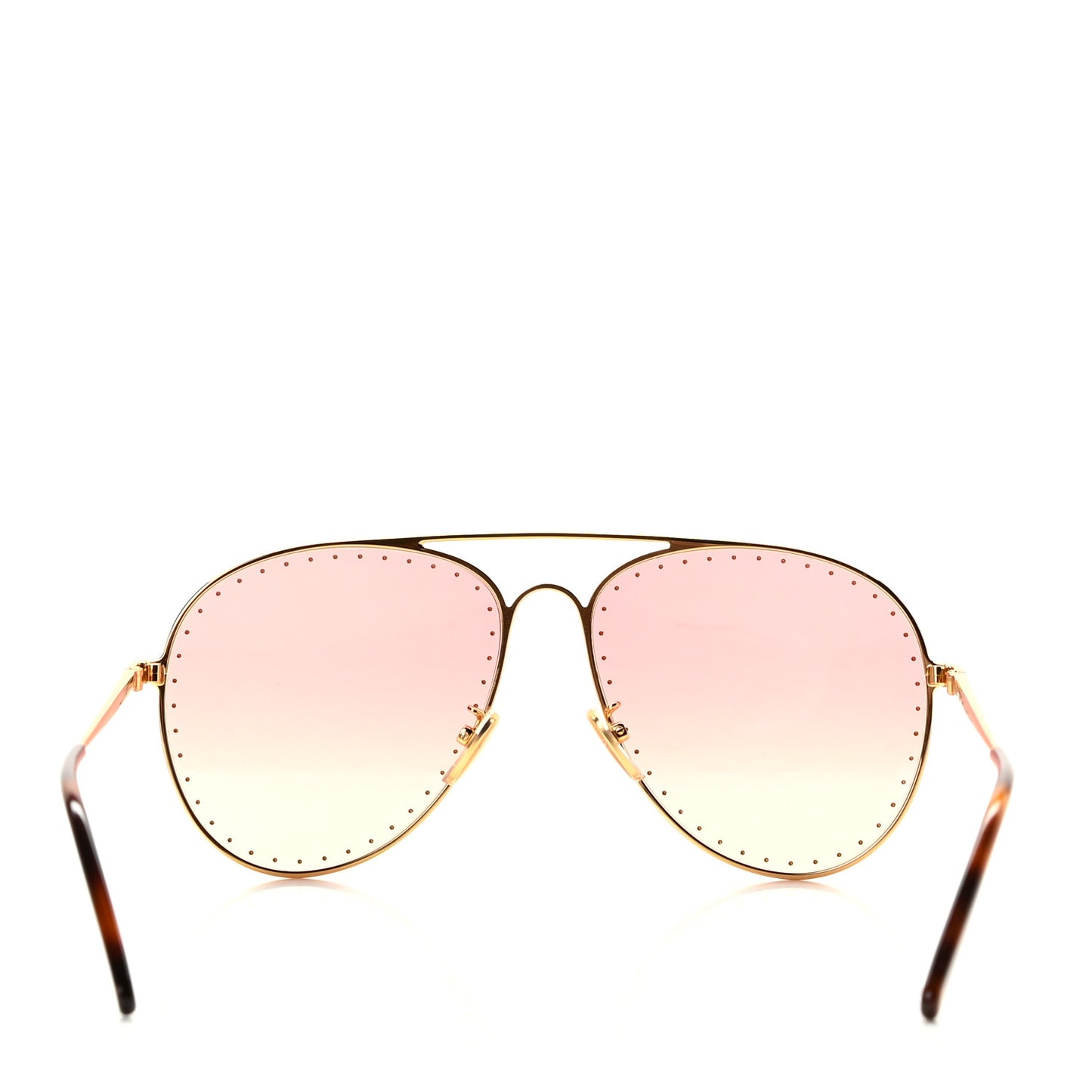 Metal LV Trunk Pilot Sunglasses Z1508U Pink
