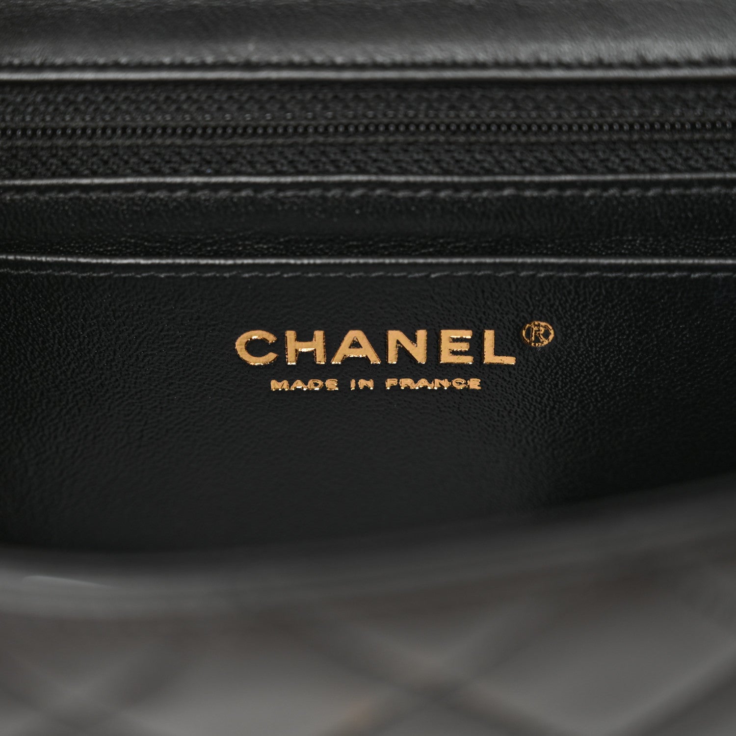 Chanel Lambskin Quilted Mini Rectangular Flap Black 6 of 11