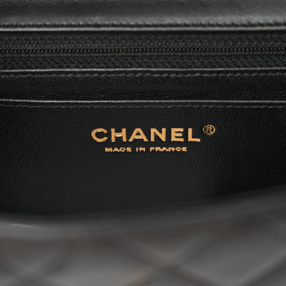 Chanel Lambskin Quilted Mini Rectangular Flap Black 6 of 11