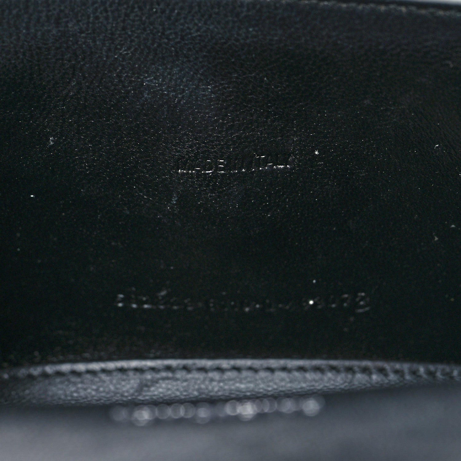 Balenciaga Metallic Calfskin Crocodile Embossed Crystal Hourglass Top Handle Bag XS Silver 7 of 12